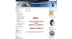 Desktop Screenshot of geocacheshop.cz