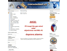 Tablet Screenshot of geocacheshop.cz